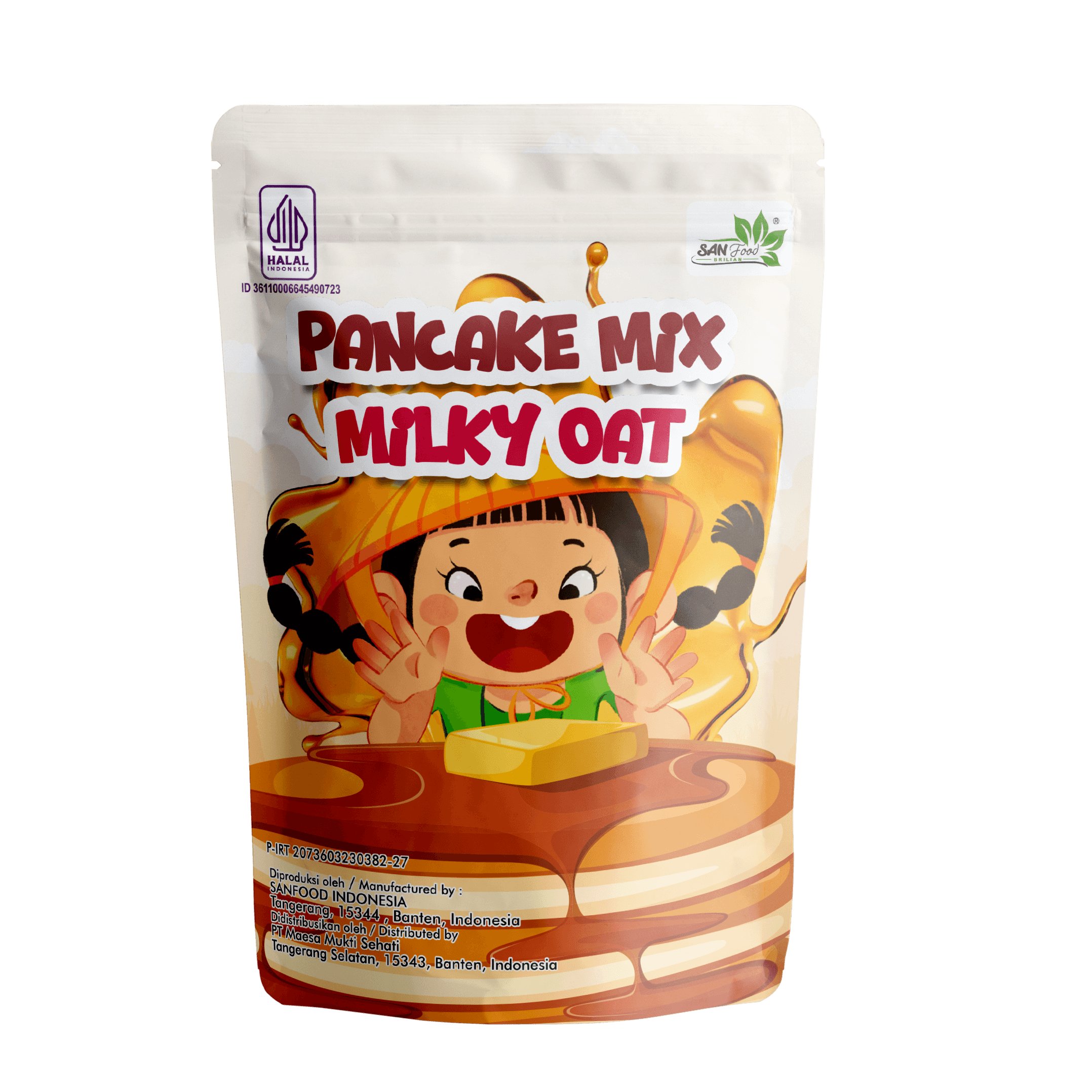 Produk Pancake Milky Oat Sanfood Indonesia | GOOD FOOD FOR GOOD KIDS